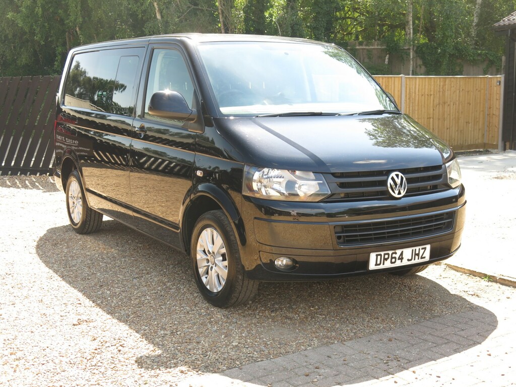 Volkswagen Transporter Combi Van T5.1 Dsg 140Hp Highline No Vat Swb Tailg DP64JHZ Black #5