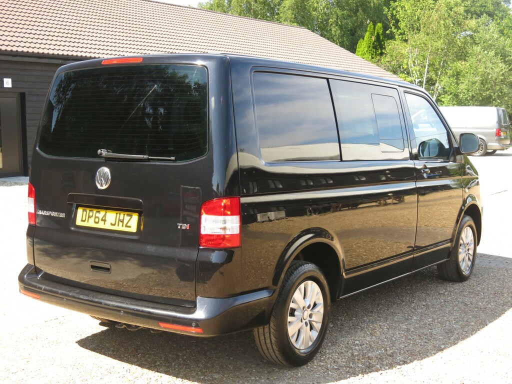 Volkswagen Transporter Combi Van T5.1 Dsg 140Hp Highline No Vat Swb Tailg DP64JHZ Black #3