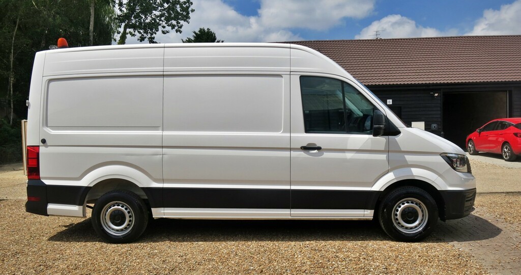 Volkswagen Crafter Panel Van 140Ps Aircon Mwb Trendline High Roof 20 BV70XUM White #3