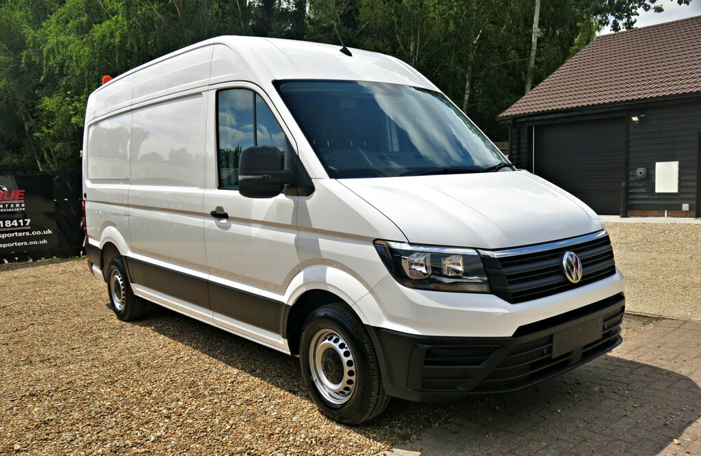 Volkswagen Crafter Panel Van 140Ps Aircon Mwb Trendline High Roof 20 BV70XUM White #4