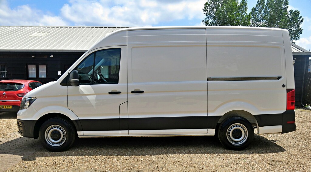 Volkswagen Crafter Panel Van 140Ps Aircon Mwb Trendline High Roof 20 BV70XUM White #6