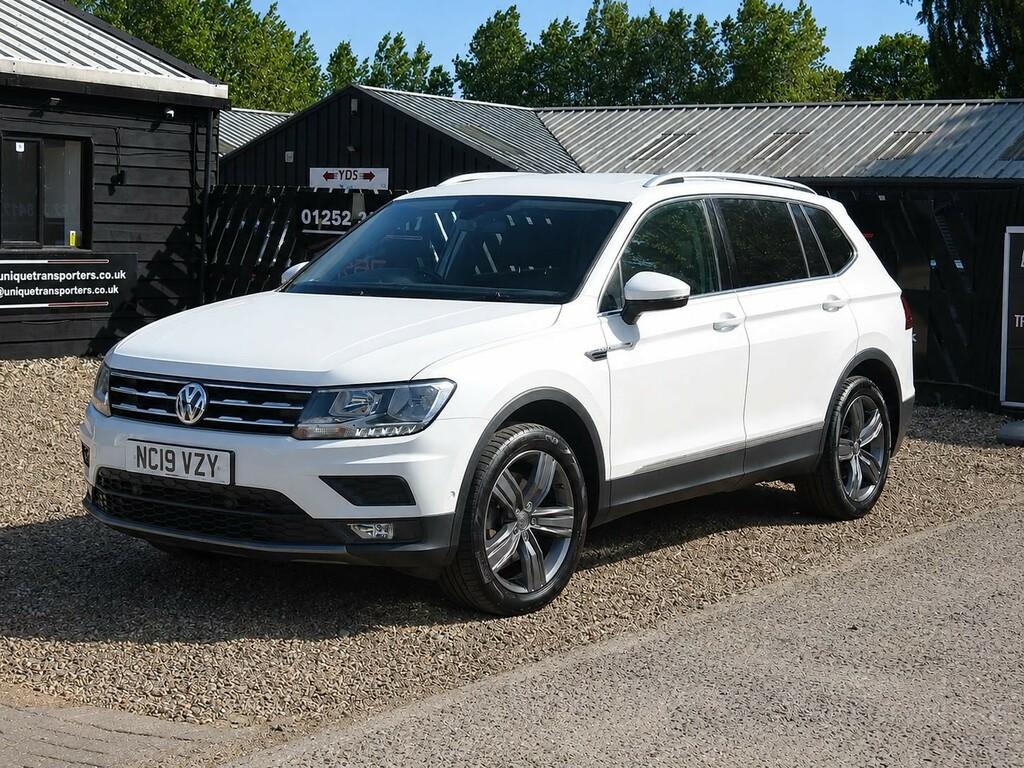 Volkswagen Tiguan Allspace Suv 150Hp Match Euro 6 Ulez 7 Seat 2019 White