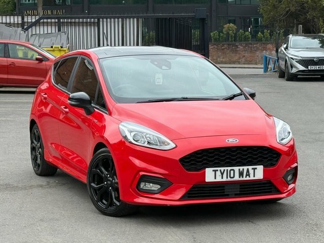 Ford Fiesta 1.0T Ecoboost Mhev St-line Edition Hatchback P TY10WAT Red