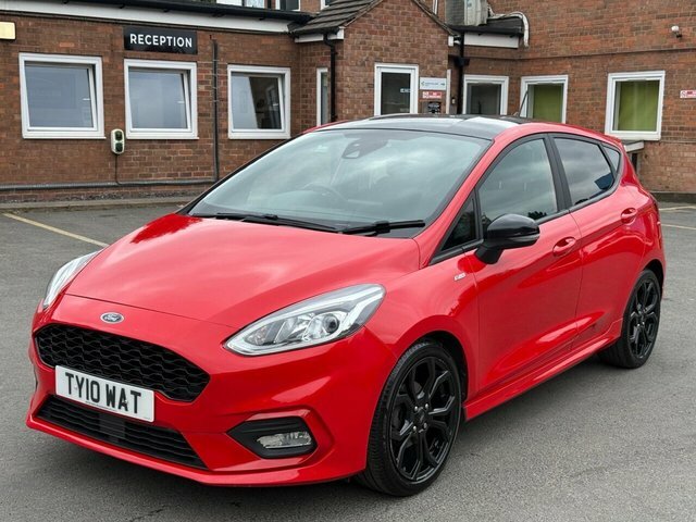 Ford Fiesta 1.0T Ecoboost Mhev St-line Edition Hatchback P TY10WAT Red #5