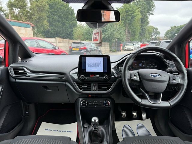 Ford Fiesta 1.0T Ecoboost Mhev St-line Edition Hatchback P TY10WAT Red #2