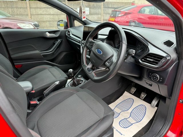Ford Fiesta 1.0T Ecoboost Mhev St-line Edition Hatchback P TY10WAT Red #3