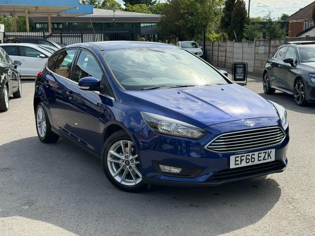 Ford Focus 1.0T Ecoboost Zetec Hatchback Euro EF66EZK Blue