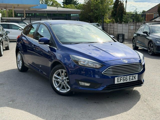 Ford Focus 1.0T Ecoboost Zetec Hatchback Euro EF66EZK Blue #3
