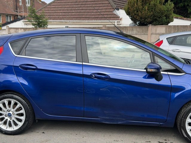 Ford Fiesta 1.0T Ecoboost Titanium X Hatchback Powe RV15VNP Blue #6