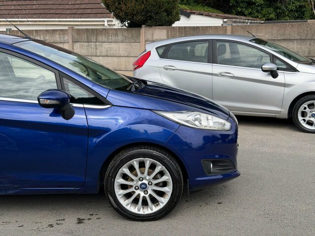 Ford Fiesta 1.0T Ecoboost Titanium X Hatchback Powe RV15VNP Blue #4