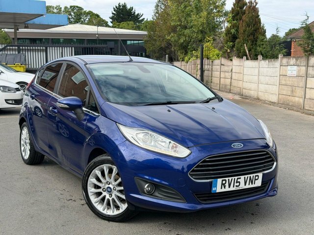 Ford Fiesta 1.0T Ecoboost Titanium X Hatchback Powe RV15VNP Blue #3