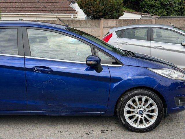 Ford Fiesta 1.0T Ecoboost Titanium X Hatchback Powe RV15VNP Blue #5