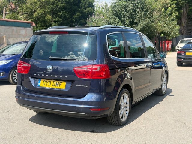 Seat Alhambra 2.0 Tdi Ecomotive Cr Se Euro 5 Ss Silver #10