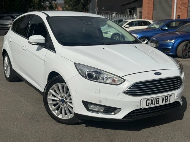Ford Focus 1.0T Ecoboost Titanium X Hatchback White