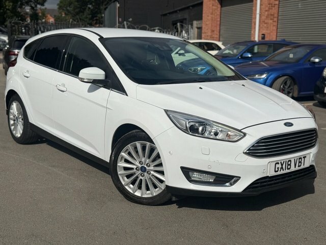 Ford Focus 1.0T Ecoboost Titanium X Hatchback White #3