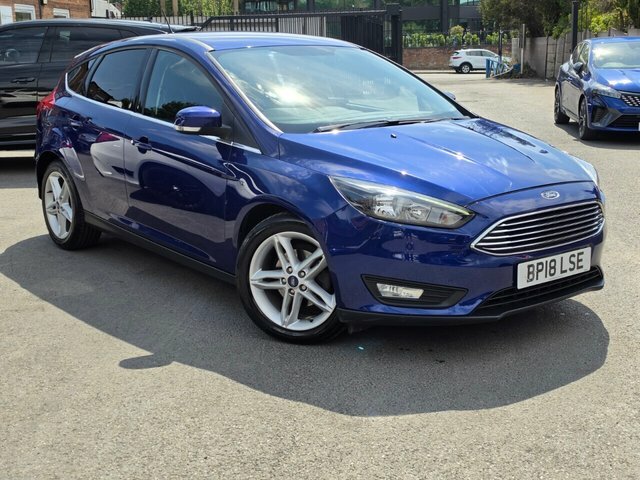 Ford Focus 1.0T Ecoboost Zetec Edition Hatchback A Blue