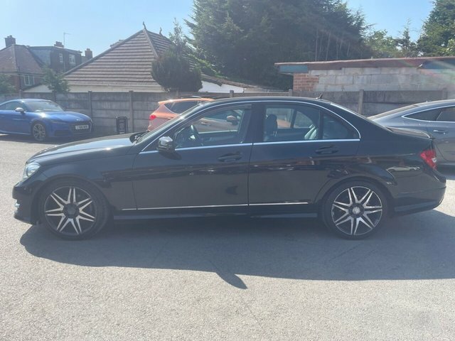 Mercedes-Benz C Class 1.6 C180 Blueefficiency Amg Sport Plus Saloon Black #5
