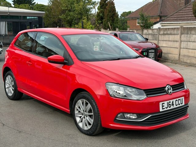 Volkswagen Polo 1.4 Tdi Bluemotion Tech Se Hatchback Ma Red #3