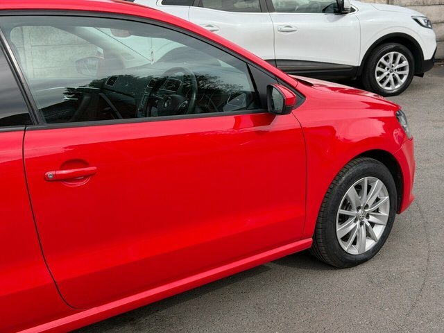 Volkswagen Polo 1.4 Tdi Bluemotion Tech Se Hatchback Ma Red #5