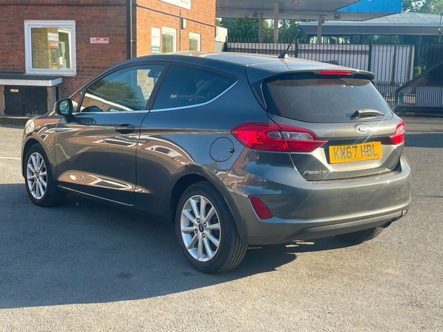Ford Fiesta 1.0T Ecoboost Titanium Hatchback E KW67HBL Grey #6