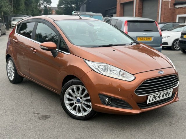 Ford Fiesta 1.0T Ecoboost Titanium X Hatchback Powe Yellow
