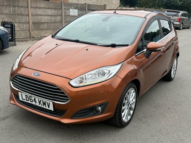 Ford Fiesta 1.0T Ecoboost Titanium X Hatchback Powe Yellow #6