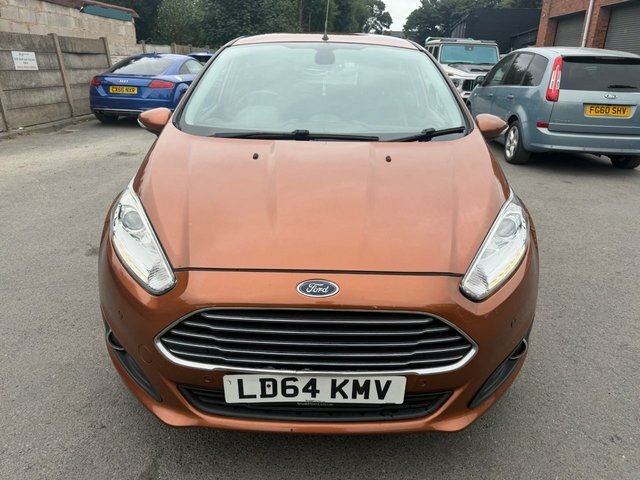 Ford Fiesta 1.0T Ecoboost Titanium X Hatchback Powe Yellow #5