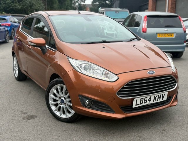 Ford Fiesta 1.0T Ecoboost Titanium X Hatchback Powe Yellow #3