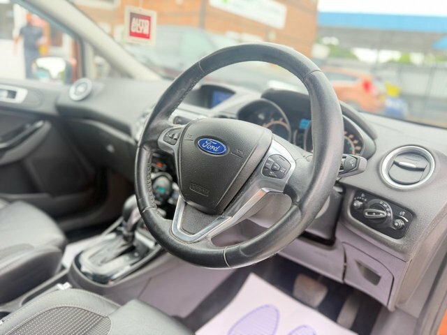 Ford Fiesta 1.0T Ecoboost Titanium X Hatchback Powe Yellow #2
