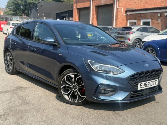 Ford Focus 1.0T Ecoboost St-line X Hatchback Blue
