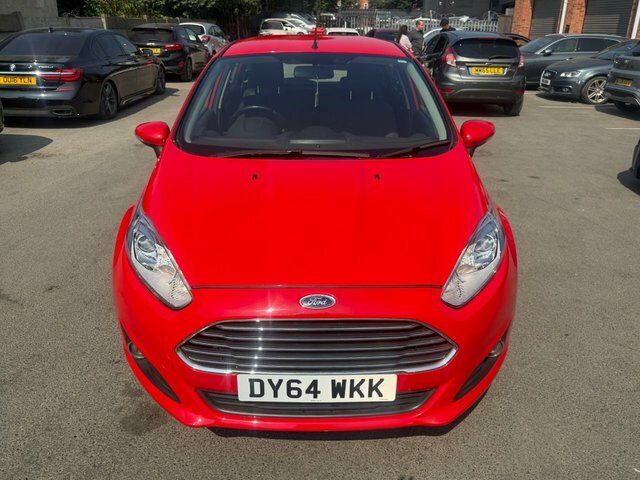 Ford Fiesta 1.0T Ecoboost Zetec Hatchback Powershif DY64WKK Red #4