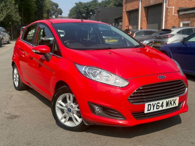 Ford Fiesta 1.0T Ecoboost Zetec Hatchback Powershif DY64WKK Red #3