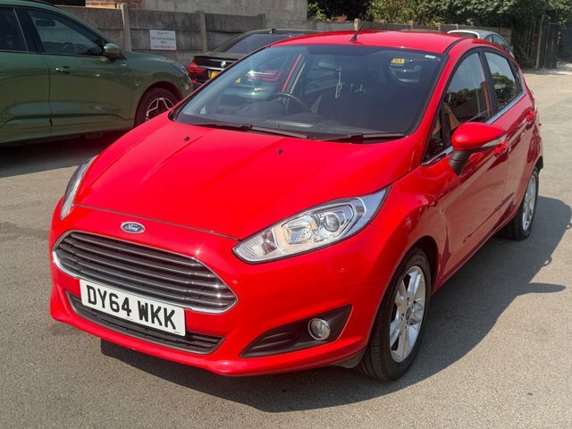 Ford Fiesta 1.0T Ecoboost Zetec Hatchback Powershif DY64WKK Red #6