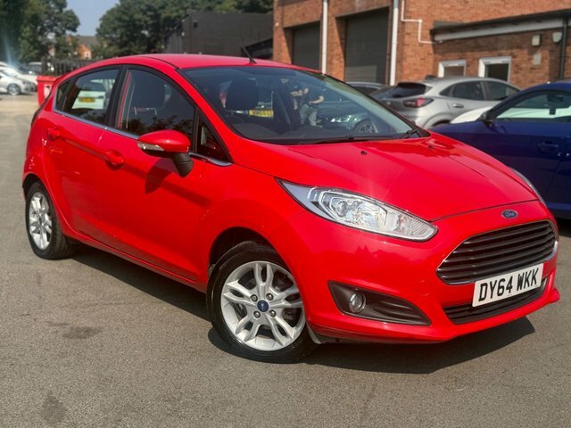 Ford Fiesta 1.0T Ecoboost Zetec Hatchback Powershif Red