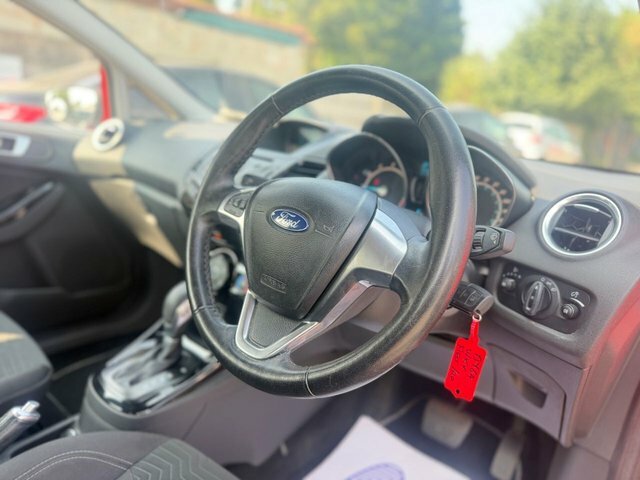Ford Fiesta 1.0T Ecoboost Zetec Hatchback Powershif DY64WKK Red #2