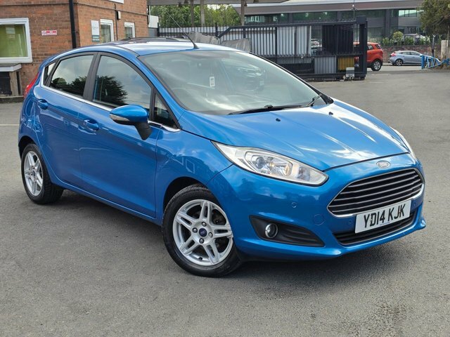 Ford Fiesta 1.0T Ecoboost Zetec Hatchback Powershif Blue