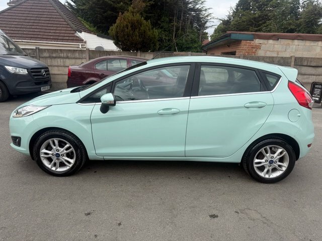 Ford Fiesta Hatchback Zetec Blue #10