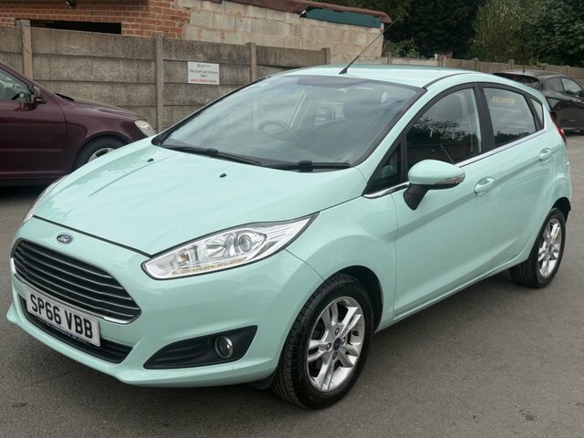 Ford Fiesta Hatchback Zetec Blue #6