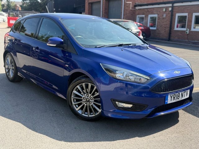 Ford Focus 1.0T Ecoboost St-line Hatchback Blue