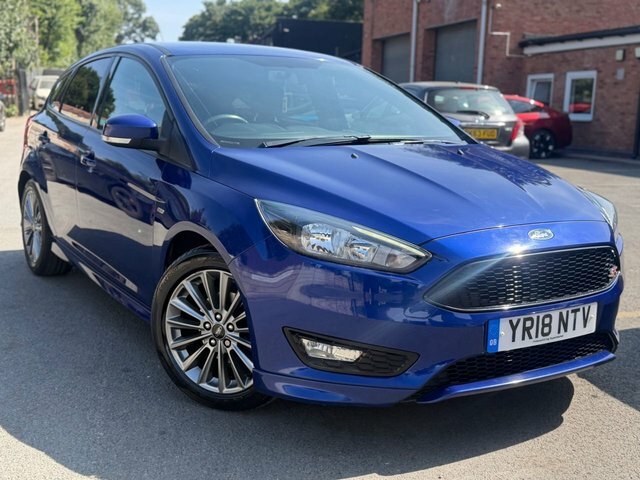 Ford Focus 1.0T Ecoboost St-line Hatchback Blue #3