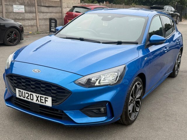 Ford Focus 1.0T Ecoboost St-line X Hatchback Blue #6