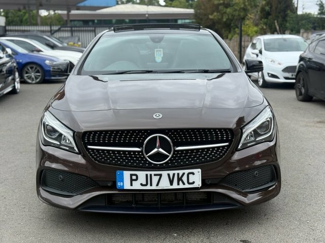 Mercedes-Benz CLA Class 2.1 Cla220d Amg Line Shooting Brake 7G- Brown #4