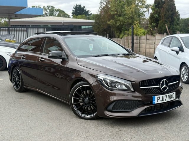 Mercedes-Benz CLA Class 2.1 Cla220d Amg Line Shooting Brake 7G- Brown #3