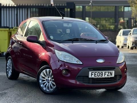 Ford KA 1.2 Zetec Hatchback Euro 4 69 P Red #3