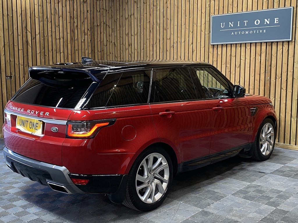 Land Rover Range Rover Sport P400e Hse YE68MRN Red #3