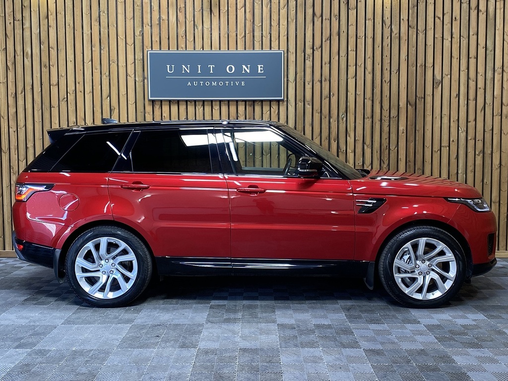 Land Rover Range Rover Sport P400e Hse YE68MRN Red #2