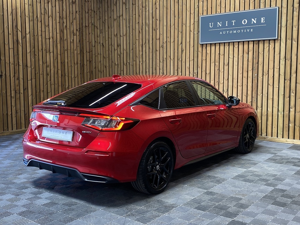 Honda Civic H I-mmd Sport Red #3