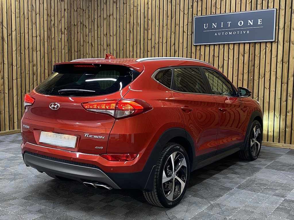 Hyundai Tucson T-gdi Premium YR66JMV Red #3