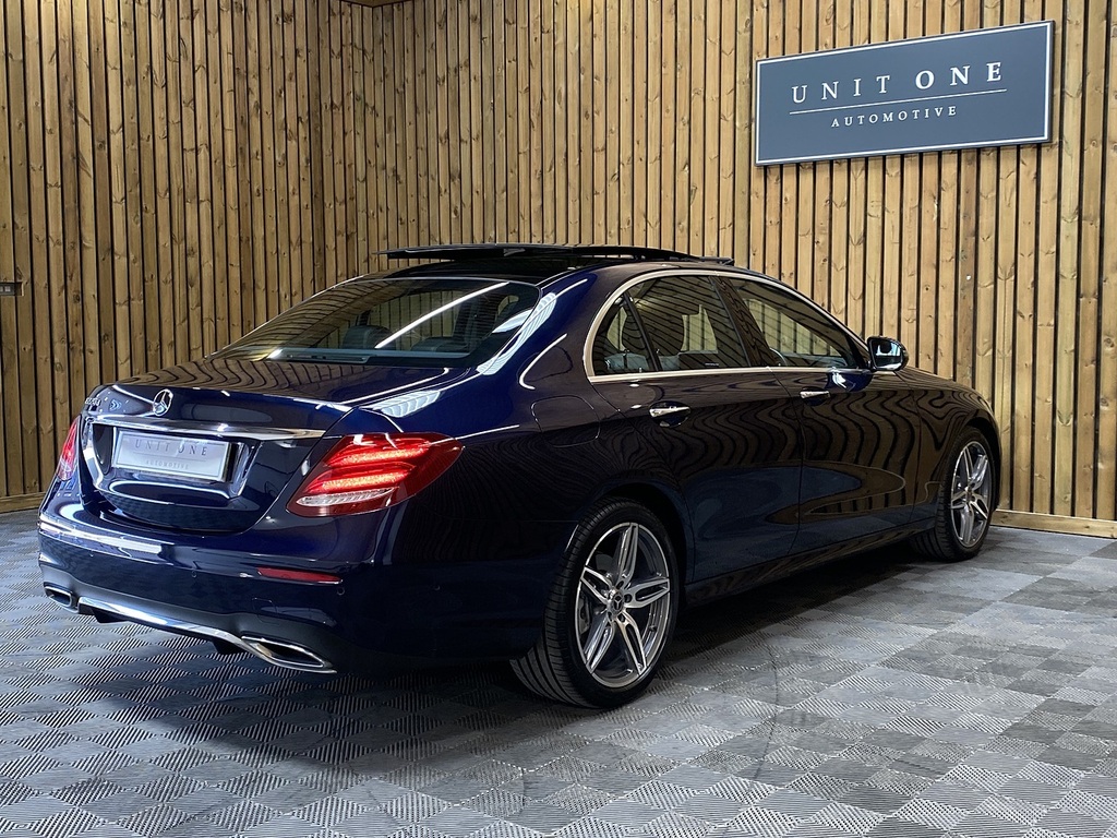 Mercedes-Benz E Class E220d Amg Line SP67JFG Blue #3