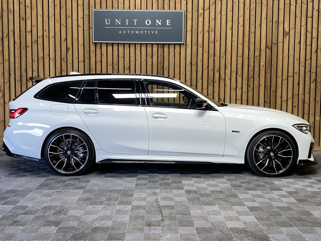 BMW 3 Series 330E M Sport PL21EPN White #2